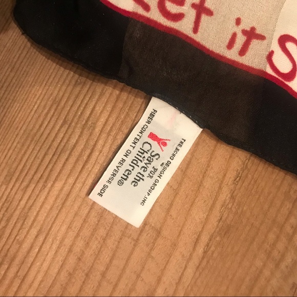 Save the Children Large Snowman Scarf - Picture 6 of 6